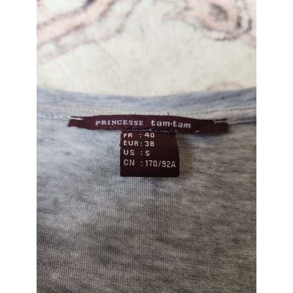 Princesse Tam-Tam Women's Sz. S Long Sleeve Crew Neck Dress - Picture 2 of 5